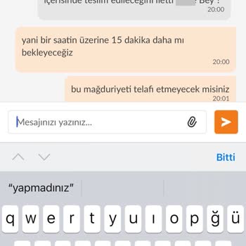 Trendyol Yemek Siparişi: Uzun Bekleme Süresi Ve Yetersiz Destek