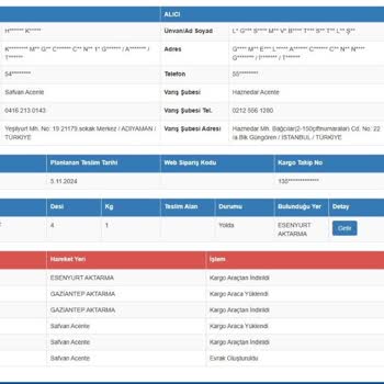 Kayıp Kargo Ve İade Hakkı İhlali