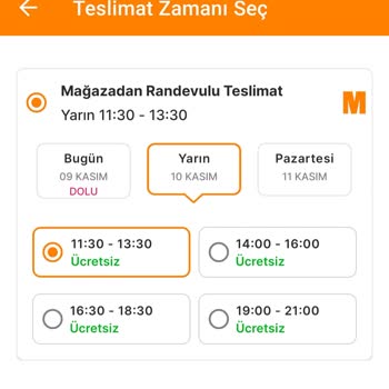 Migros Sanal Market Randevu Sorunu Ve Müşteri Mağduriyeti