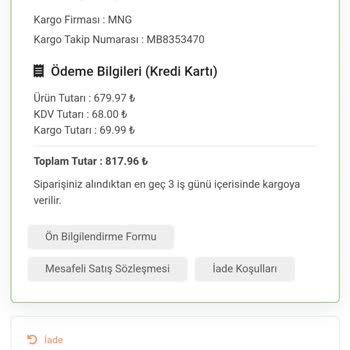 İade Sürecinde Müşteri Hizmetleri Krizi