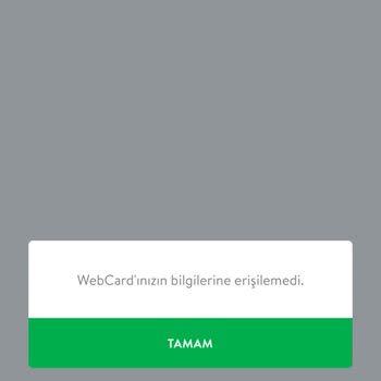 Sanal Kart İptal Sorunu Ve Erişim Hatası