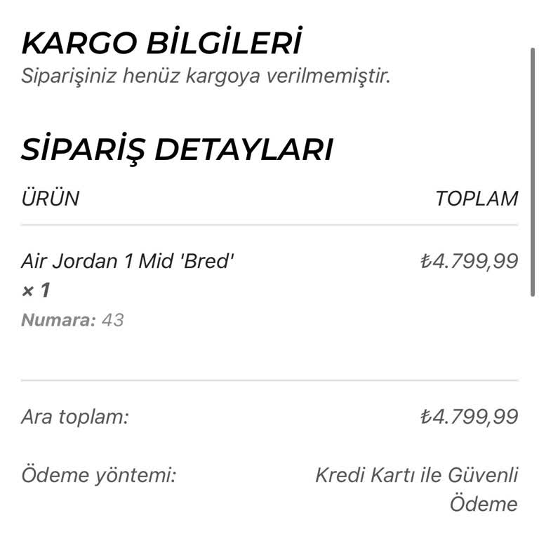 Sipariş Belirsizliği Ve İletişimsizlik Sorunu