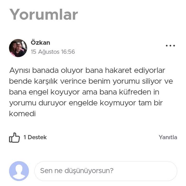 Facebook'ta Adaletsiz Yorum Yönetimi