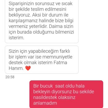 Teslim Edilmeyen Sipariş Ve İade Talebi
