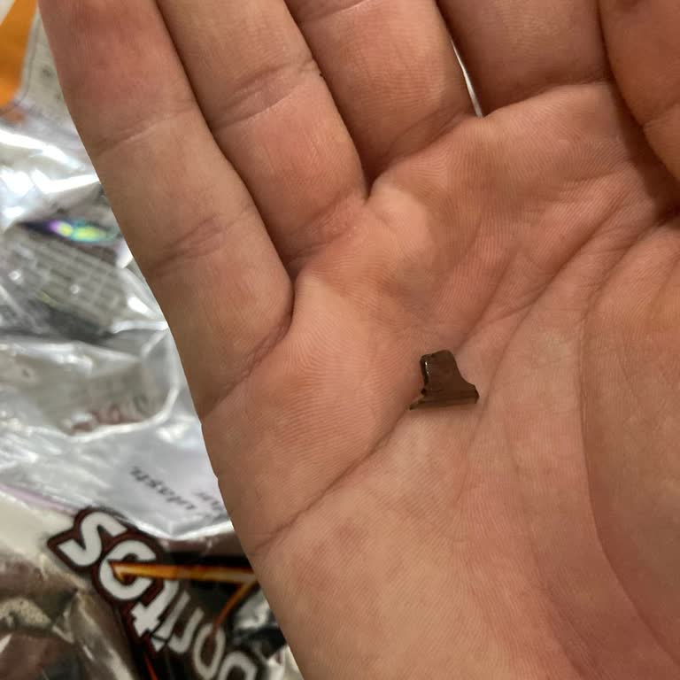 Cips Paketinden Çıkan Tehlikeli Cam Parçası