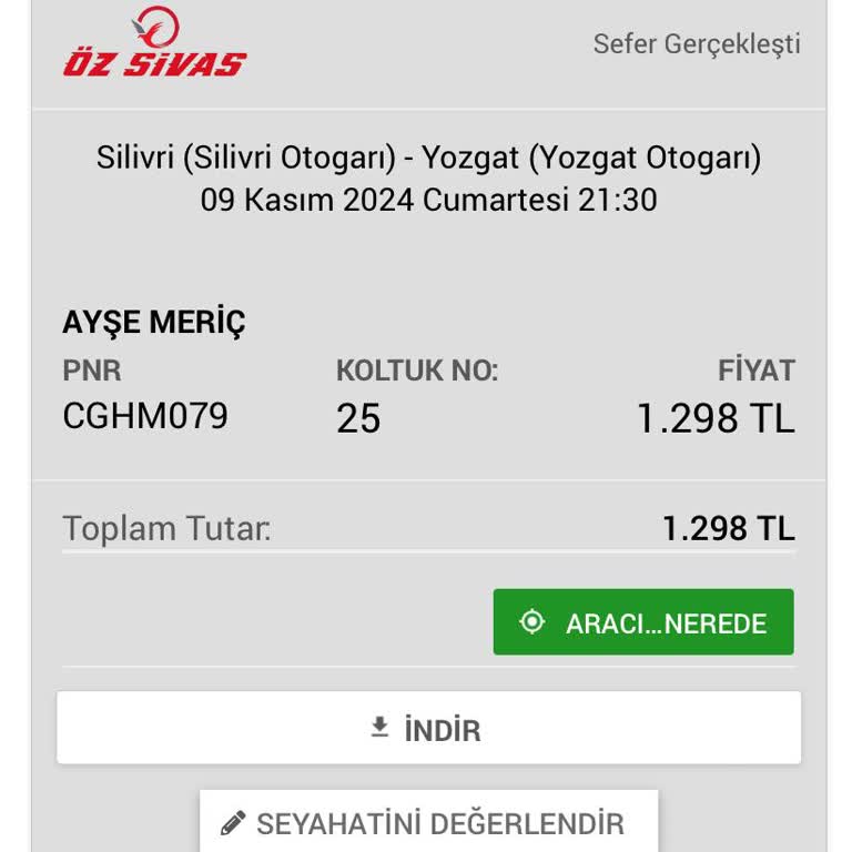 Otogara Uğramadan Giden Otobüs Ve İade Sorunu
