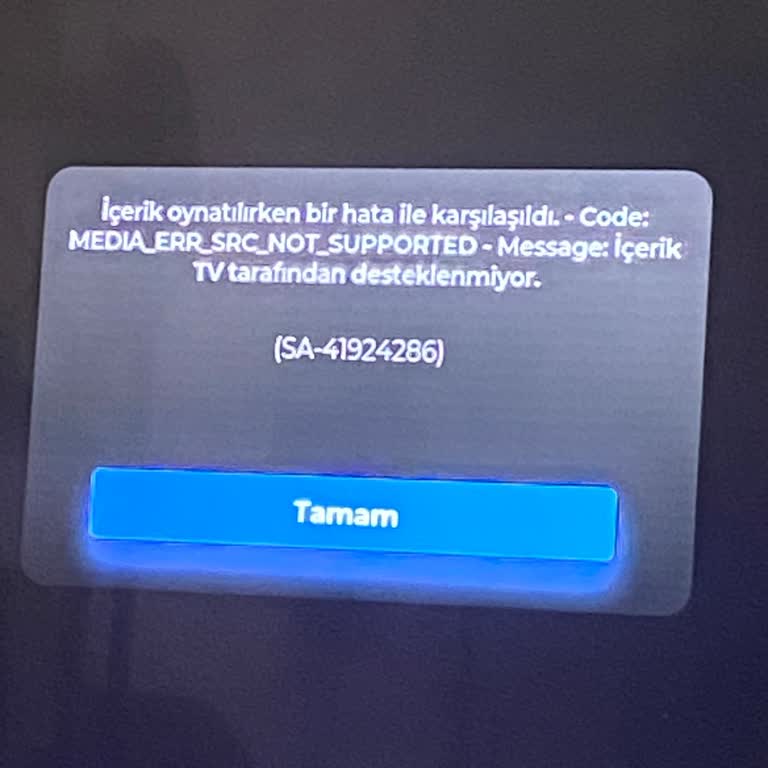 Arçelik Smart TV'de Sürekli Tod TV Hatası