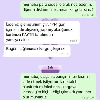 İade Sürecinde Yaşanan Sorunlar Ve İletişim Eksikliği