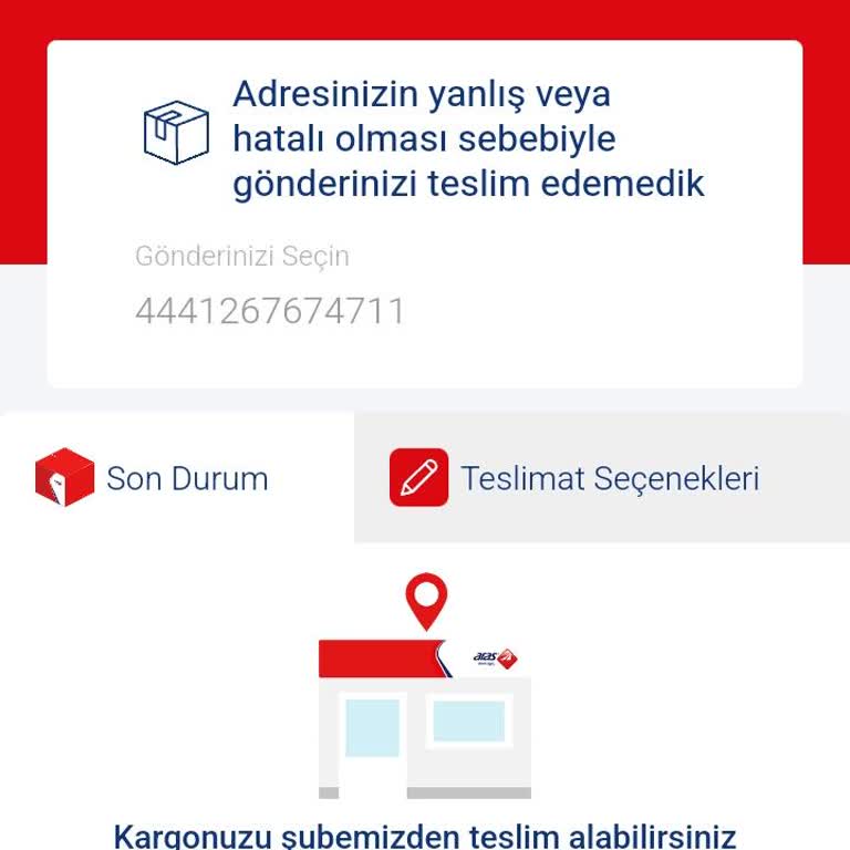 Yanlış Adres Ve İletişim Bilgileri Nedeniyle Teslim Edilemeyen Kargo