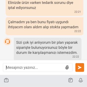 Yanlış Fiyatlama Nedeniyle İptal Edilen Sipariş Ve Yetersiz Telafi
