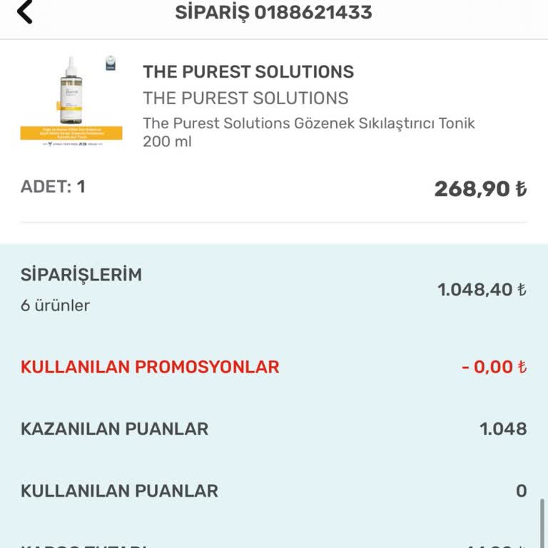 Watsons Online Alışverişte Puan Kazanım Sorunu