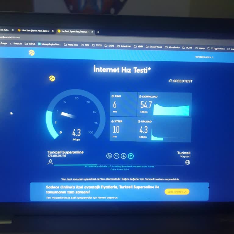 Turkcell Superonline Hız Problemi Ve Memnuniyetsizlik