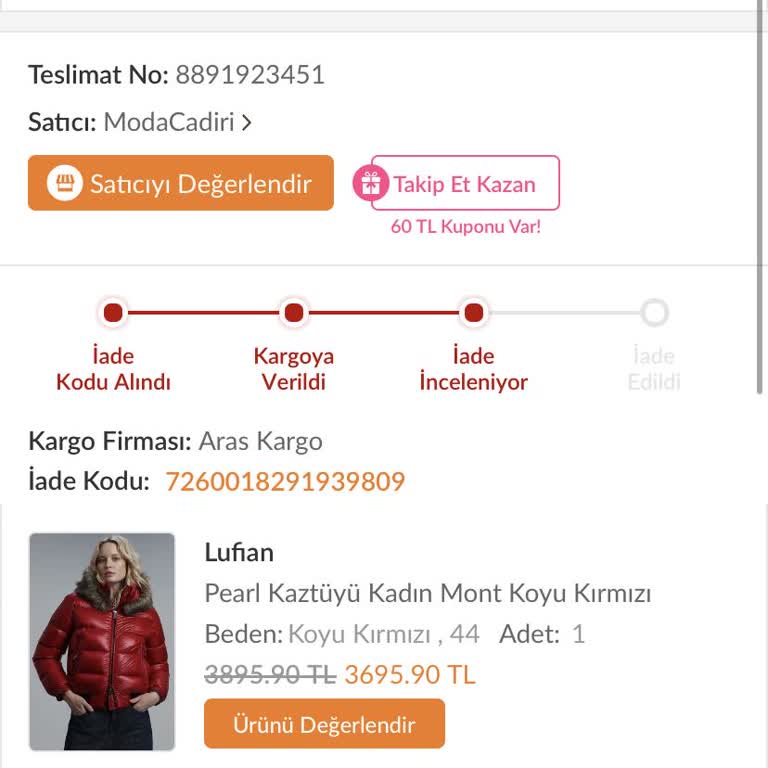 Trendyol Modaçadırı Şikayeti!