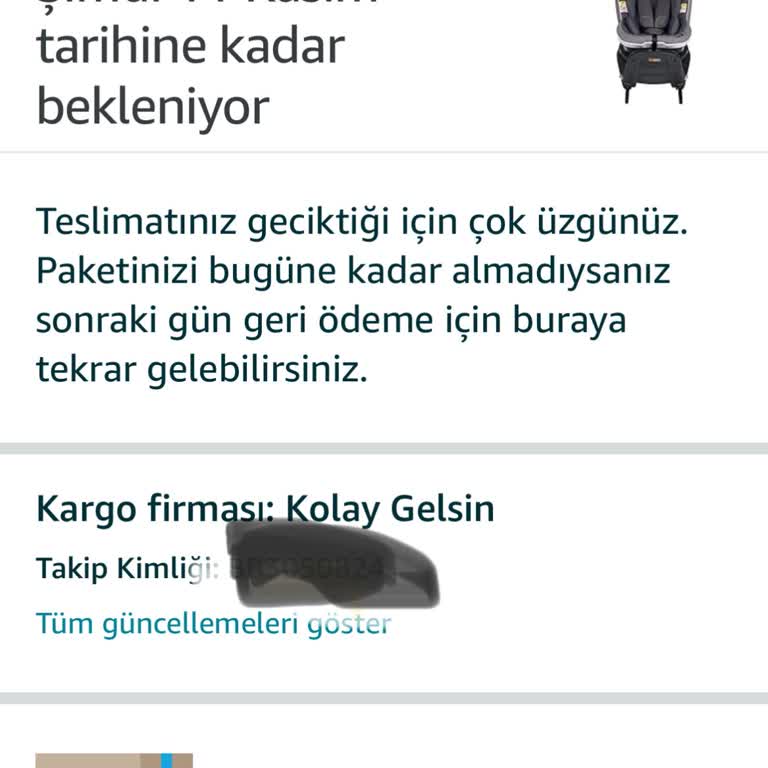 Ekstra Ücret Ödediğim Hızlı Teslimat Gerçekleşmedi
