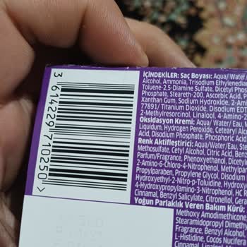 Tarihi Geçmiş Saç Boyası Satışı Şikayeti