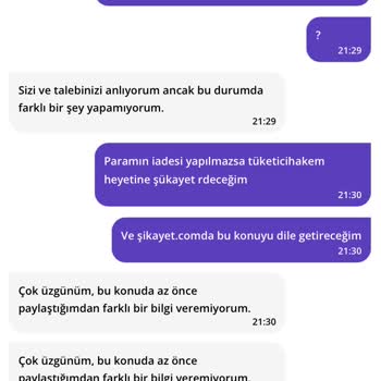 Yanlış Adrese Giden Sipariş Ve Hatalı Para İadesi