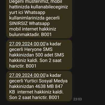 Türk Telekom Mükerrer İşlemde Çifte Paket Sorunu
