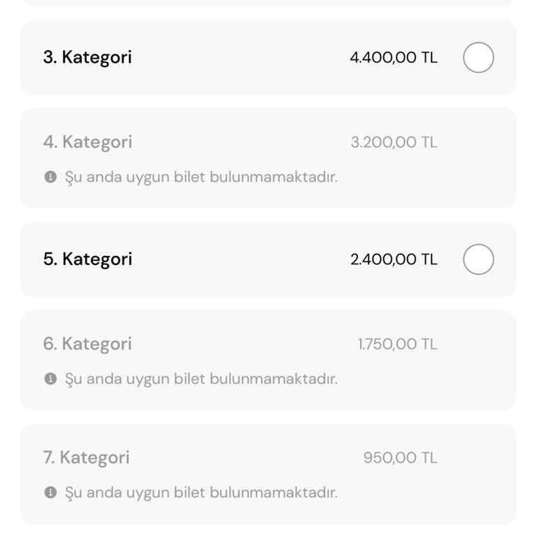 Bilet Satın Alma Sorunu: Ödeme Hatası