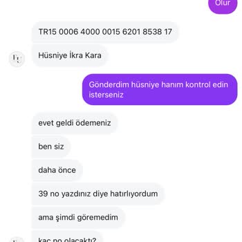Teslim Edilmeyen Sipariş Ve İade Sorunu