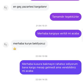 Teslim Edilmeyen Sipariş Ve İade Sorunu
