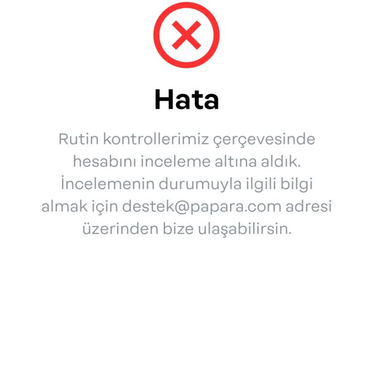 Papara Hesabım Ele Geçirildi, Kimlik Bilgilerim Tehlikede