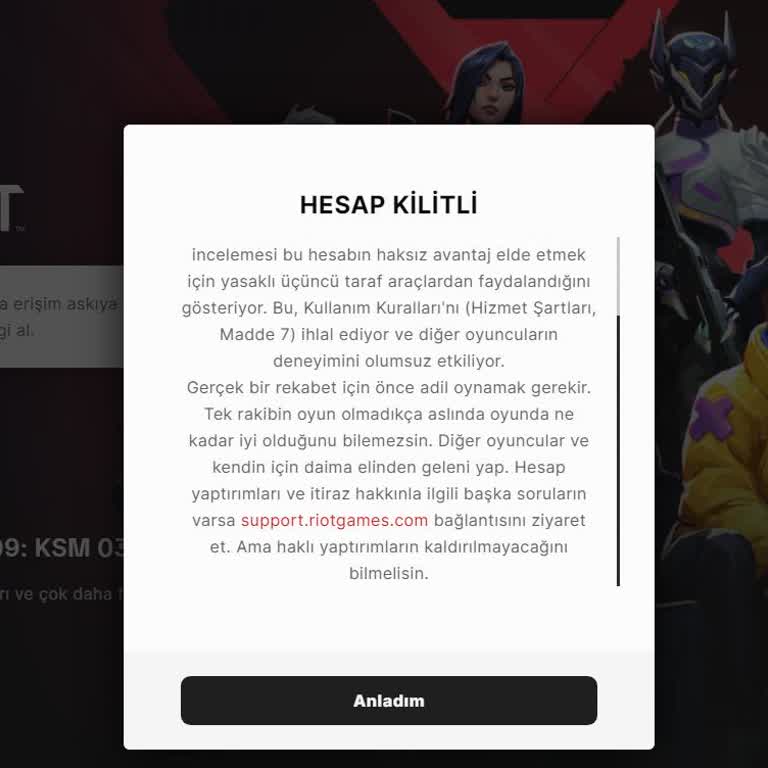 Haksız Hesap Askıya Alınma Ve Destek Eksikliği