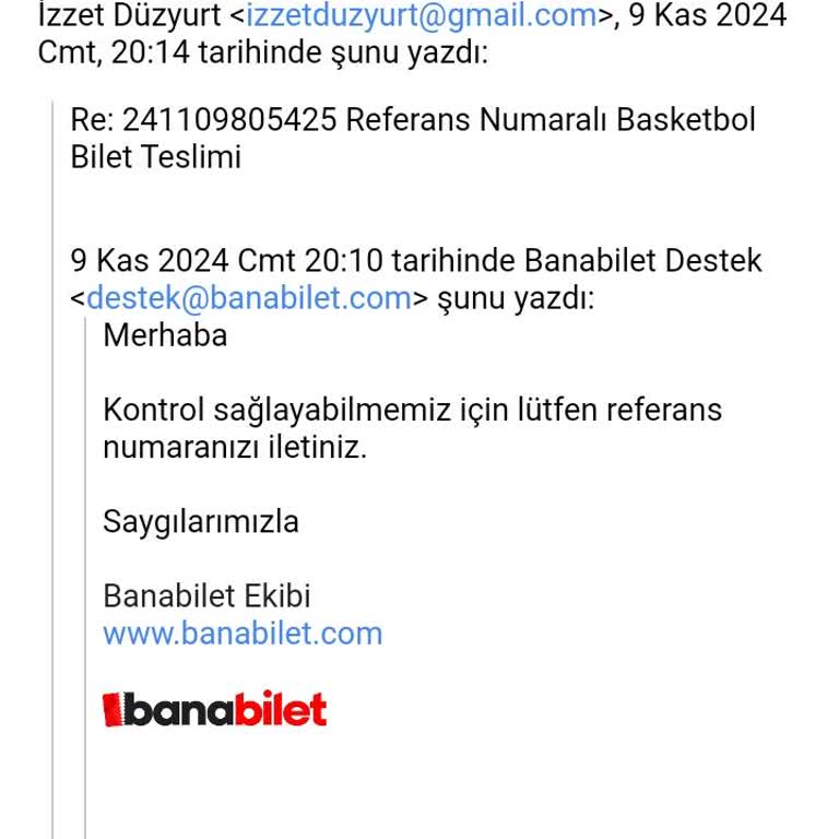 Basketbol Maçı Biletinde Çifte Satış Mağduriyeti