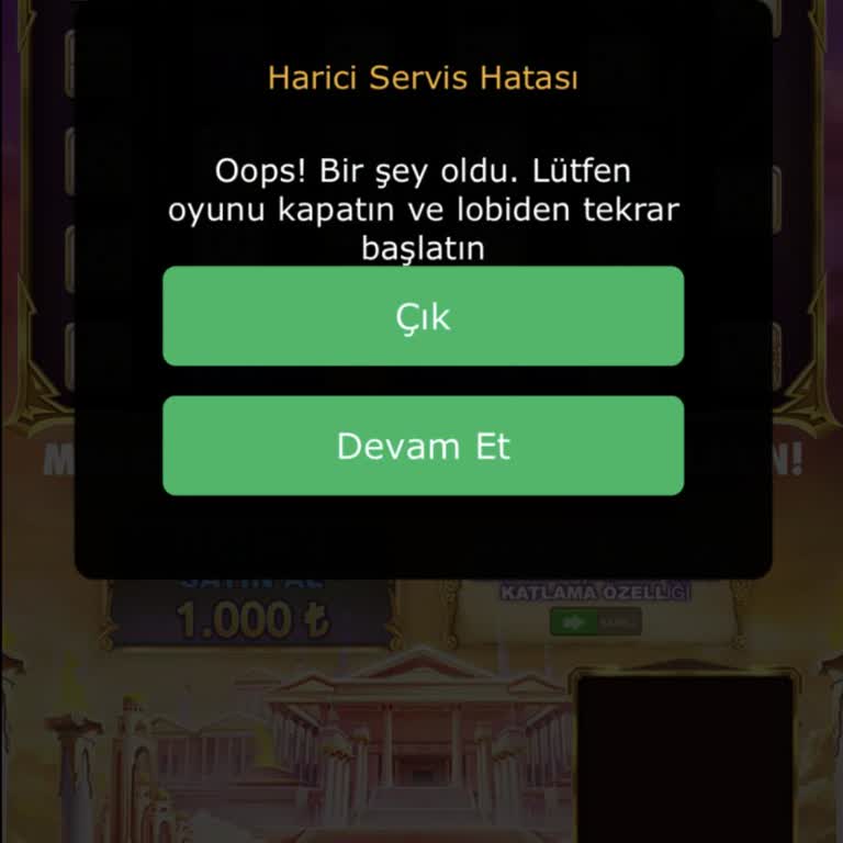 Para Yatırdım, Oyunlar Oynanmıyor!