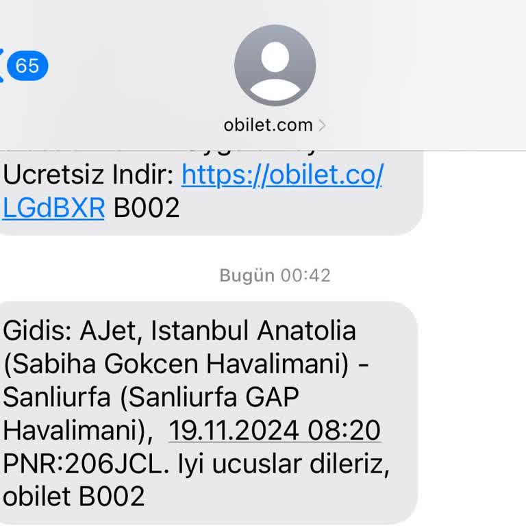 Yanlış Tarihte Alınan Uçak Bileti İçin Çözüm Talebi