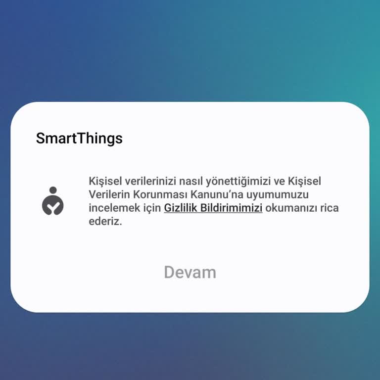Smartthings Uygulamasında Gizlilik İlkeleri Sorunu