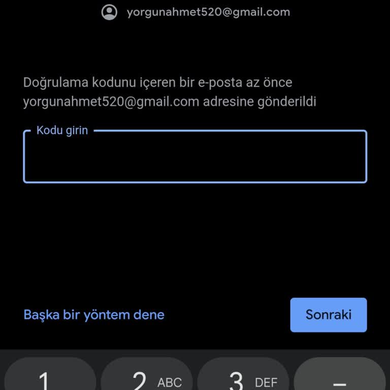 Gmail Hesap Kurtarma Çıkmazı