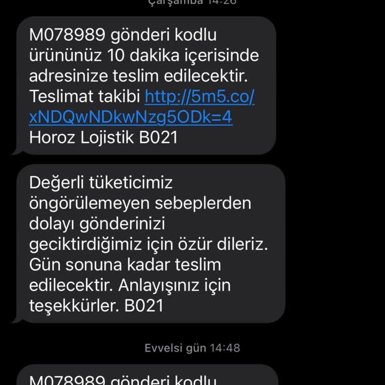 Horoz Lojistik İle Teslimat Sorunu: Bekleyiş Ve Hayal Kırıklığı