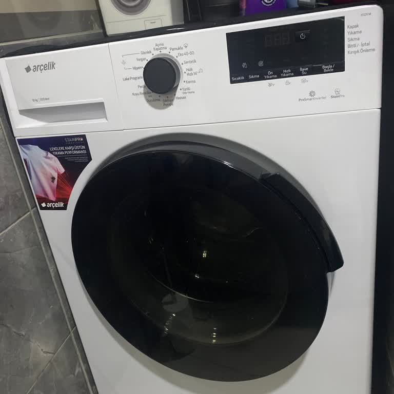 Yeni Çamaşır Makinesi Yanık Kokusu Sorunu