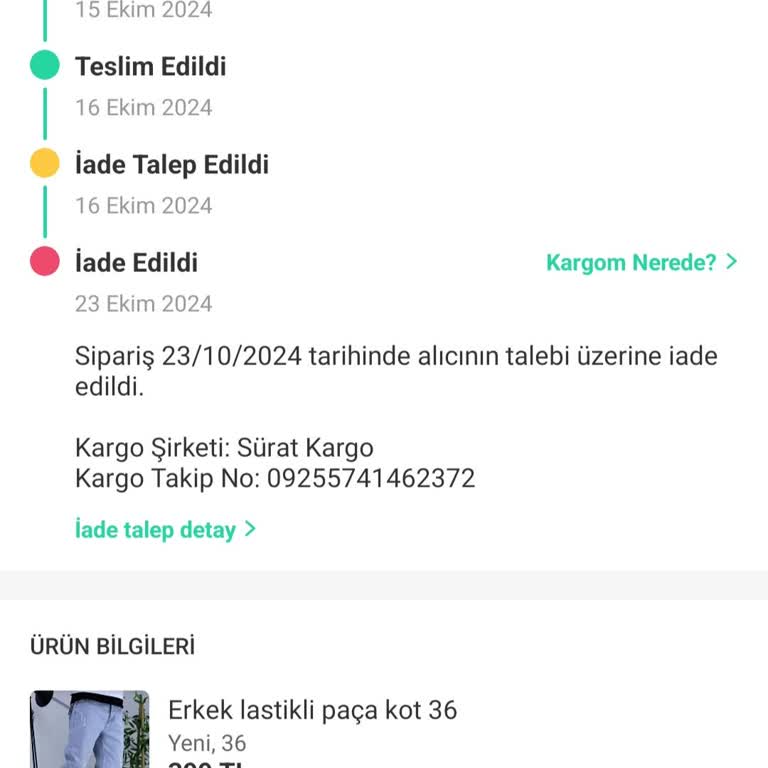 Kayıp İade: Kargo Ve Müşteri Hizmetleri Sorunu