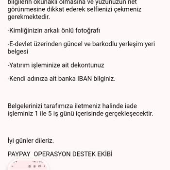 Paypay'de Kayıp Para Ve Kimlik Sorunu