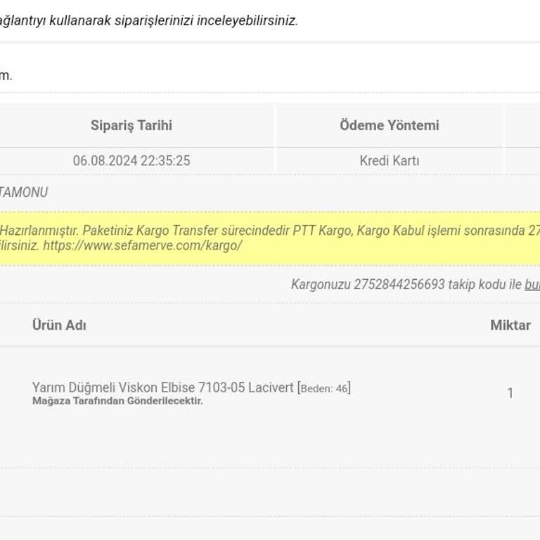 3 Aydır Teslim Edilmeyen Sipariş Ve İade Talebi