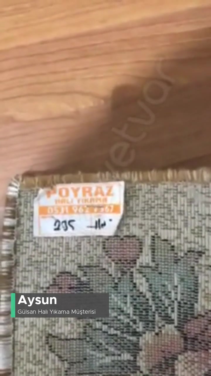 Gülsan Halı Yıkama Temizlikten Bihaber Halı Yıkama! videonun kapak resmi