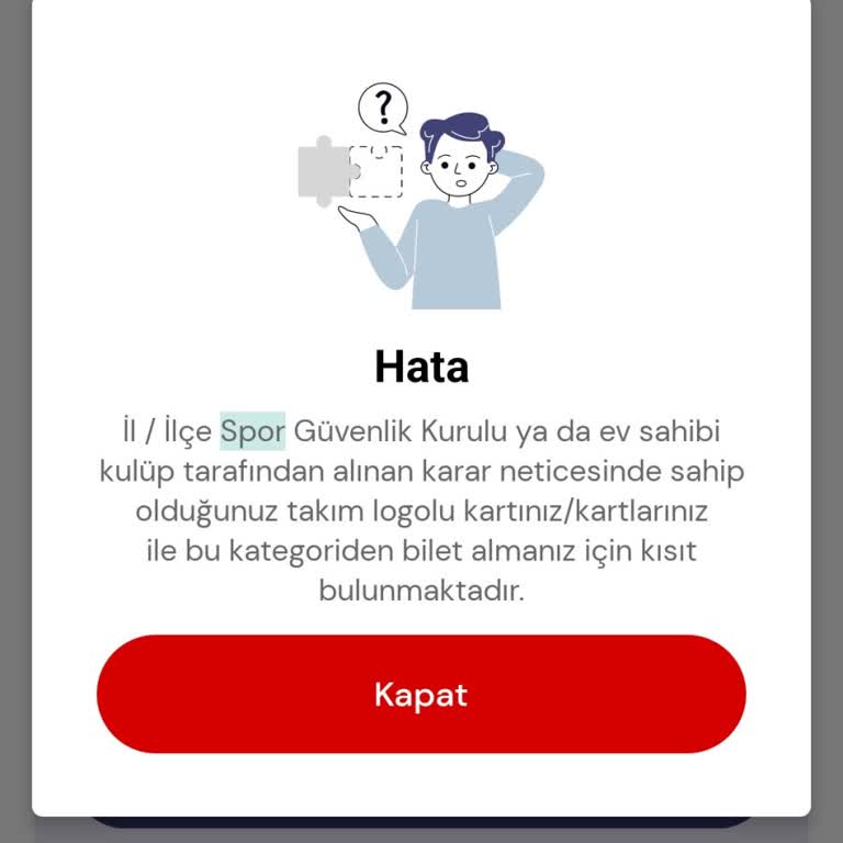 Fenerbahçe Passolig Başvuru Sorunu Ve Maç Bileti Alımında Karşılaşılan Hata