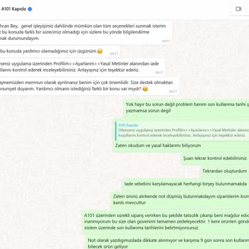 Tarihi Geçmiş Ürün Ve İade Sorunu