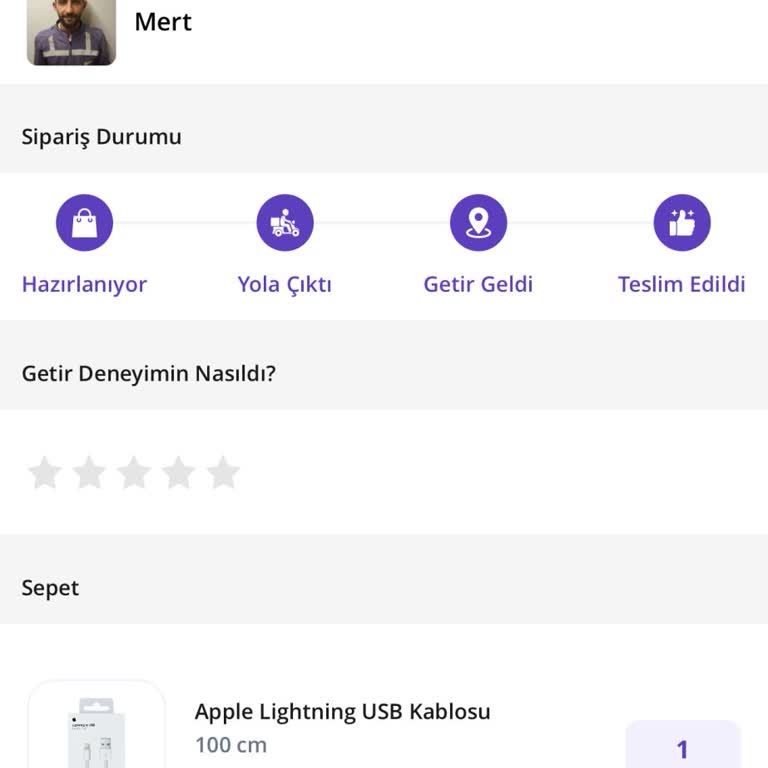 Yanlış Gelen Ürün Ve İlgisiz Müşteri Hizmetleri
