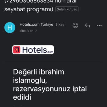 İptal Edilen Rezervasyonun Ücreti Geri Alınamıyor