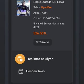 Oyunexe Mobil Oyun Elmas Yüklemesinde Gecikme Ve İletişim Sorunu