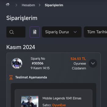 Oyunexe Mobil Oyun Elmas Yüklemesinde Gecikme Ve İletişim Sorunu