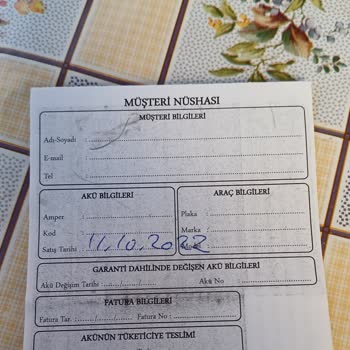 Varta Akü İle Yolda Kaldım: Garanti Süresi Dolunca Sorun Yaşadım