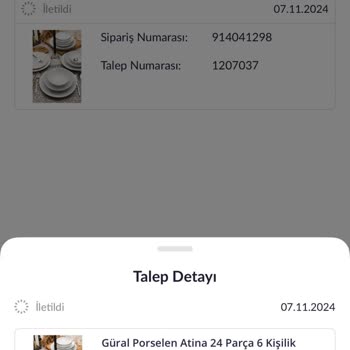Pazarama Eksik Parçalarla Mağduriyet Yaşıyorum