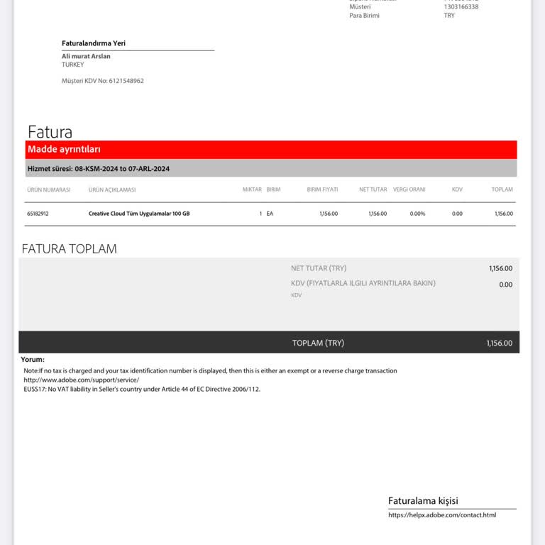 Adobe Creative Cloud Abonelik İptal Sorunu