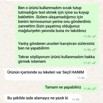 Yanlış Ürün Ve İade Sürecinde Mağduriyet