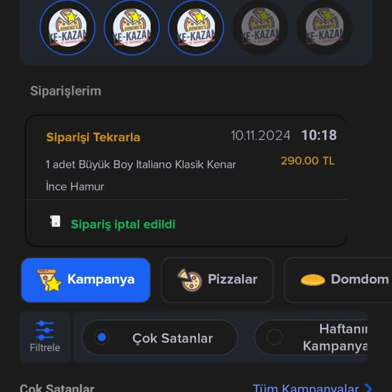 Pazar Günü Domino's Siparişi Hüsranı