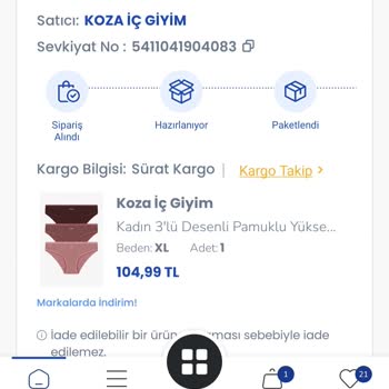 Yanlış Ürün Gönderimi Ve Çözüm Eksikliği