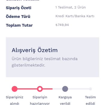 Penti'den Siparişlerim Nerede?